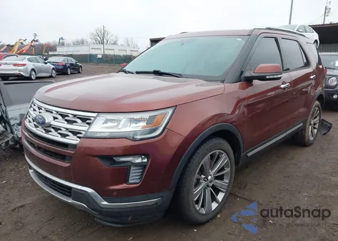 2018 Ford Explorer Limited z USA, uszkodzony, nr VIN 1FM5K7F81JGA71041